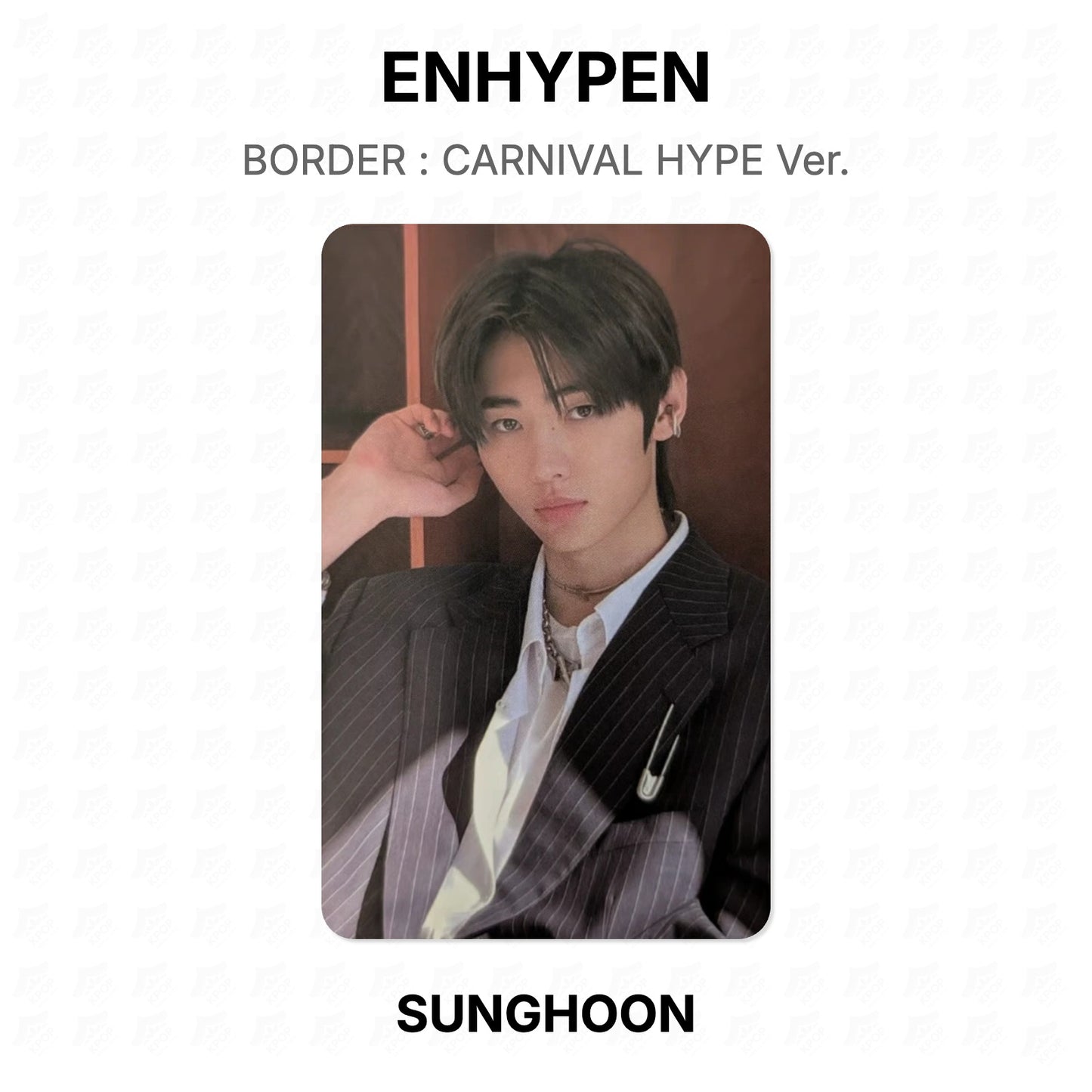 ENHYPEN BORDER : CARNIVAL HYPE Ver. Official Photocard