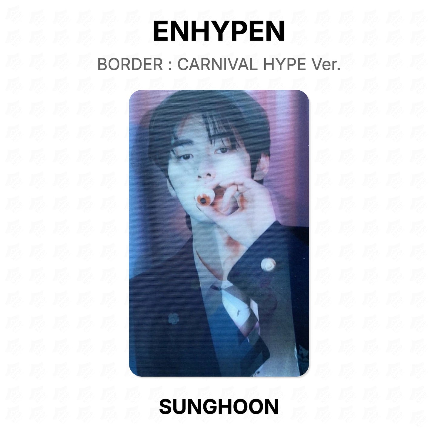 ENHYPEN BORDER : CARNIVAL HYPE Ver. Official Photocard