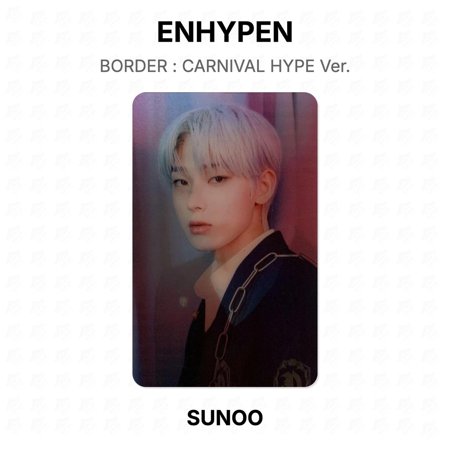 ENHYPEN BORDER : CARNIVAL HYPE Ver. Official Photocard
