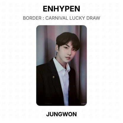 ENHYPEN BORDER : CARNIVAL LUCKY DRAW Official Photocard