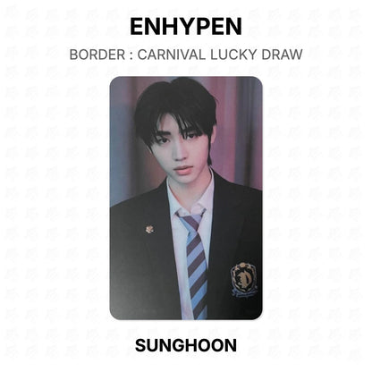 ENHYPEN BORDER : CARNIVAL LUCKY DRAW Official Photocard