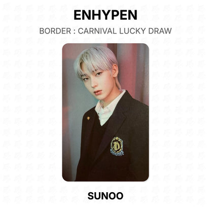 ENHYPEN BORDER : CARNIVAL LUCKY DRAW Official Photocard
