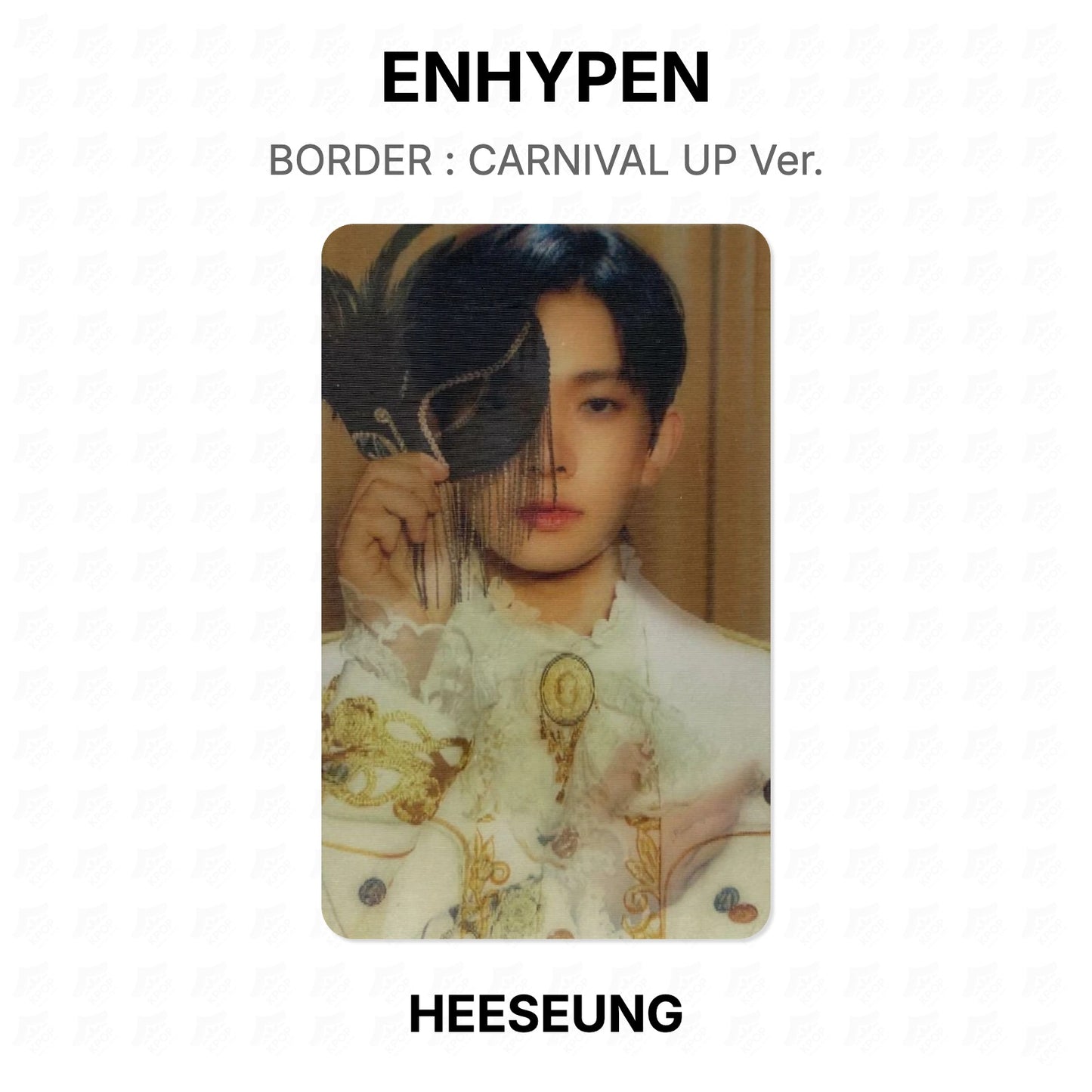 ENHYPEN BORDER : CARNIVAL UP Ver. Official Photocard