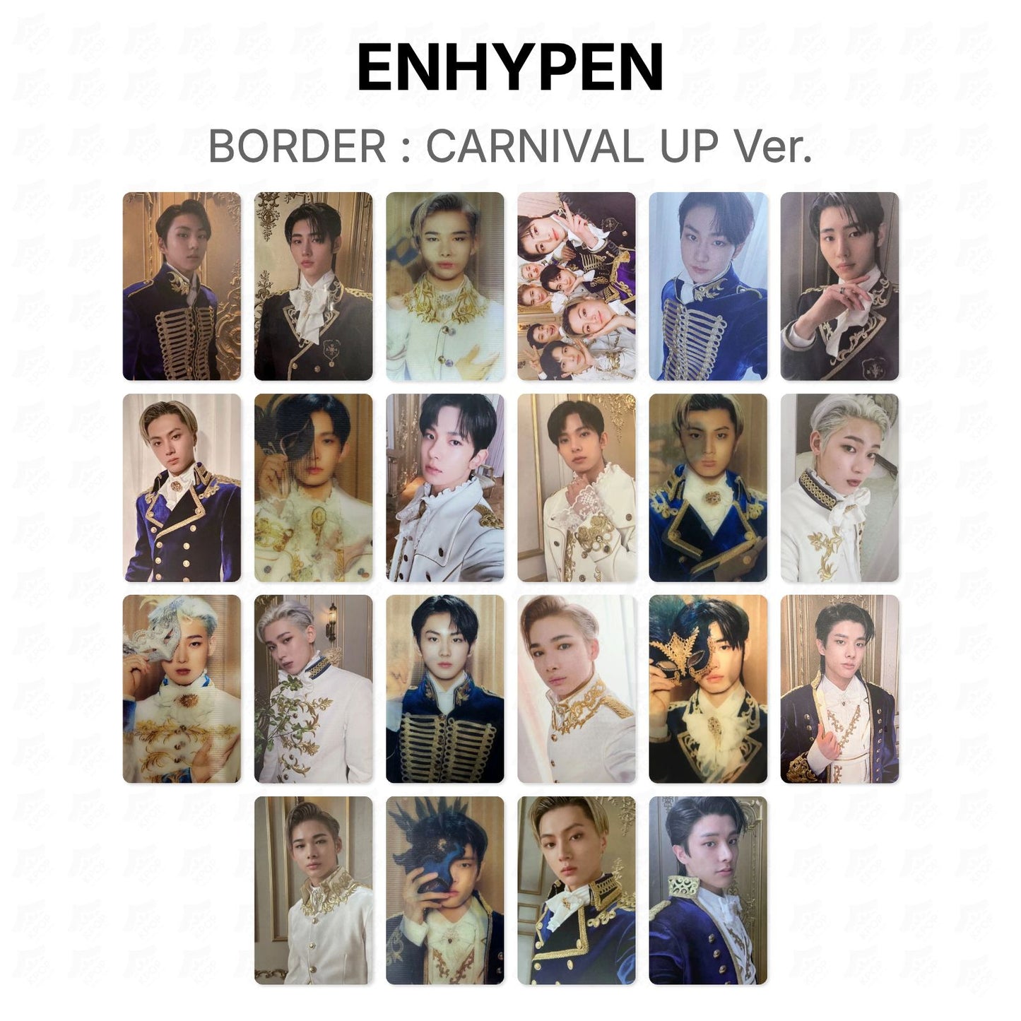 ENHYPEN BORDER : CARNIVAL UP Ver. Official Photocard