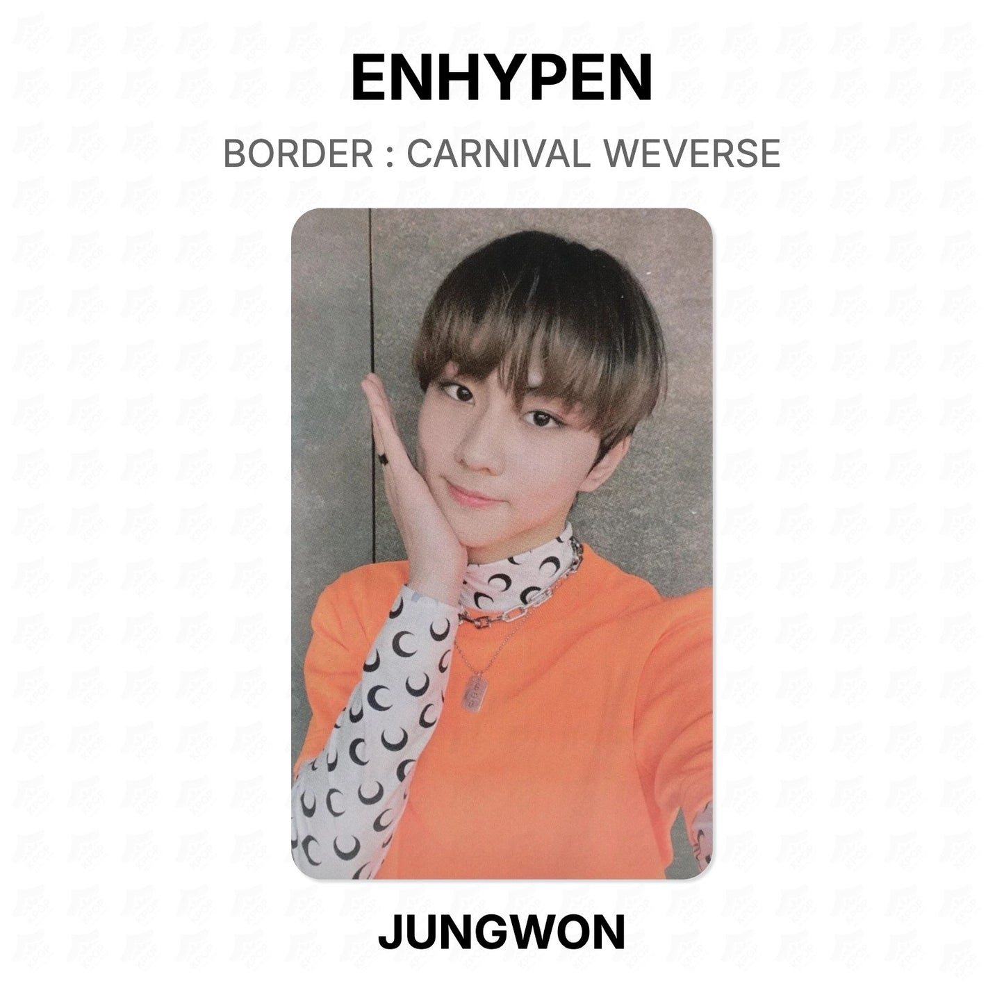 ENHYPEN BORDER : CARNIVAL WEVERSE Official Photocard