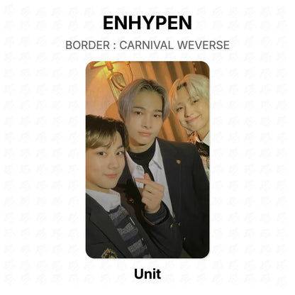 ENHYPEN BORDER : CARNIVAL WEVERSE Official Photocard
