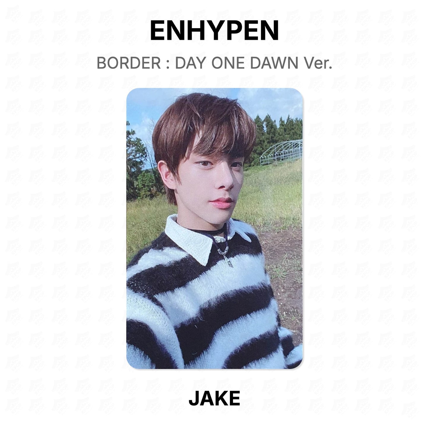 ENHYPEN BORDER : DAY ONE DAWN Ver. Official Photocard