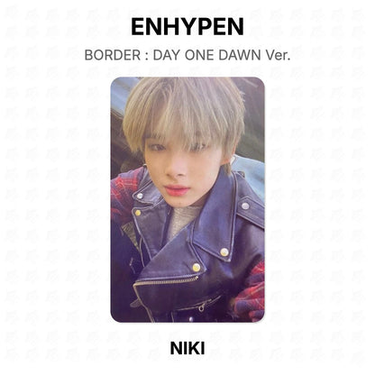 ENHYPEN BORDER : DAY ONE DAWN Ver. Official Photocard