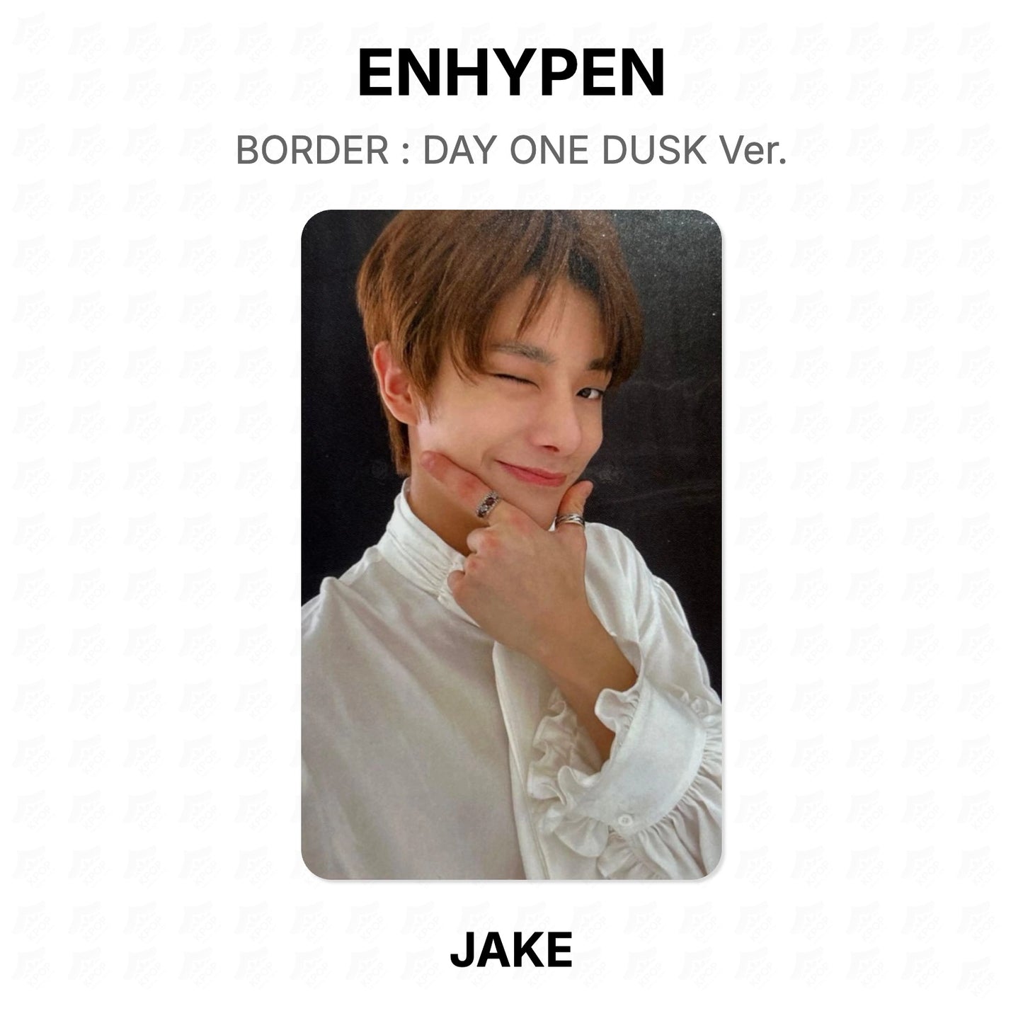 ENHYPEN BORDER : DAY ONE DUSK Ver. Official Photocard