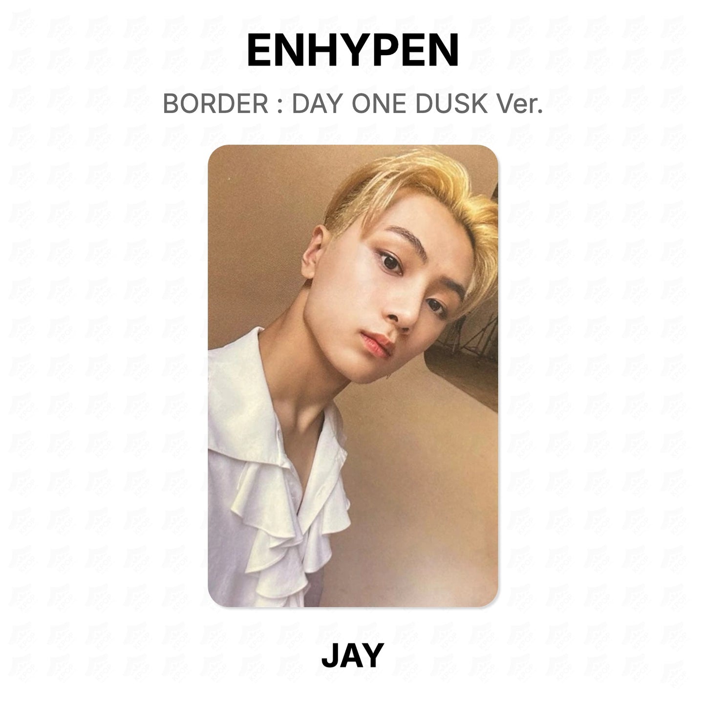 ENHYPEN BORDER : DAY ONE DUSK Ver. Official Photocard