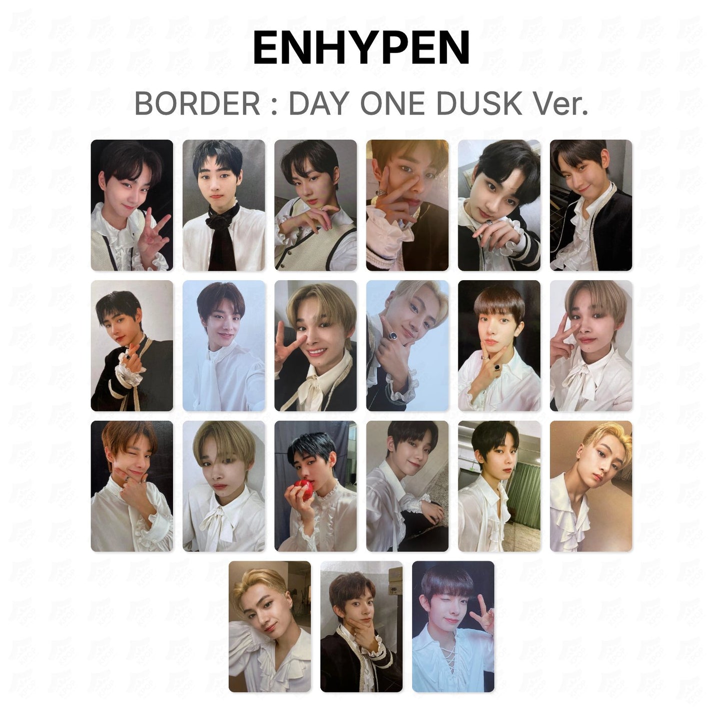 ENHYPEN BORDER : DAY ONE DUSK Ver. Official Photocard