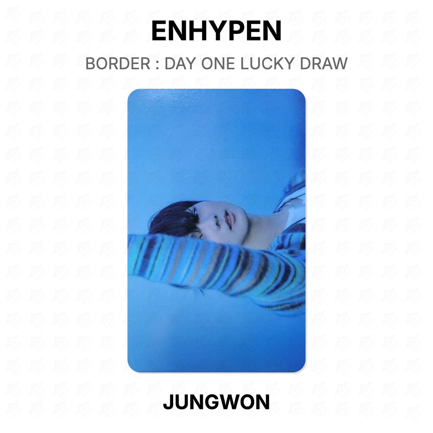 ENHYPEN BORDER : DAY ONE LUCKY DRAW Official Photocard