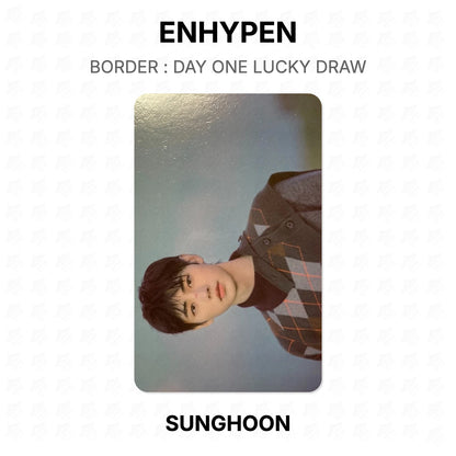 ENHYPEN BORDER : DAY ONE LUCKY DRAW Official Photocard