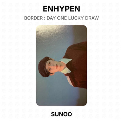 ENHYPEN BORDER : DAY ONE LUCKY DRAW Official Photocard