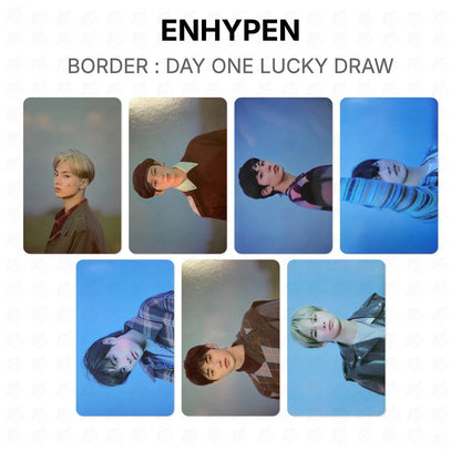 ENHYPEN BORDER : DAY ONE LUCKY DRAW Official Photocard