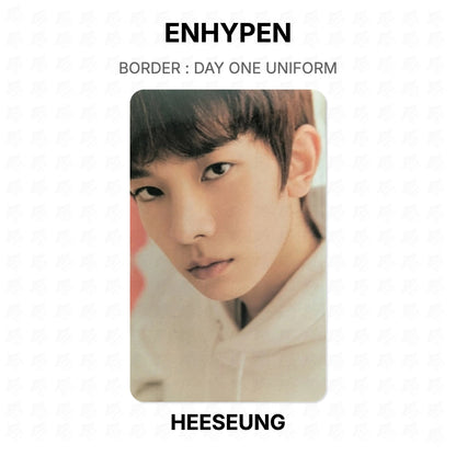 ENHYPEN BORDER : DAY ONE UNIFORM Official Photocard