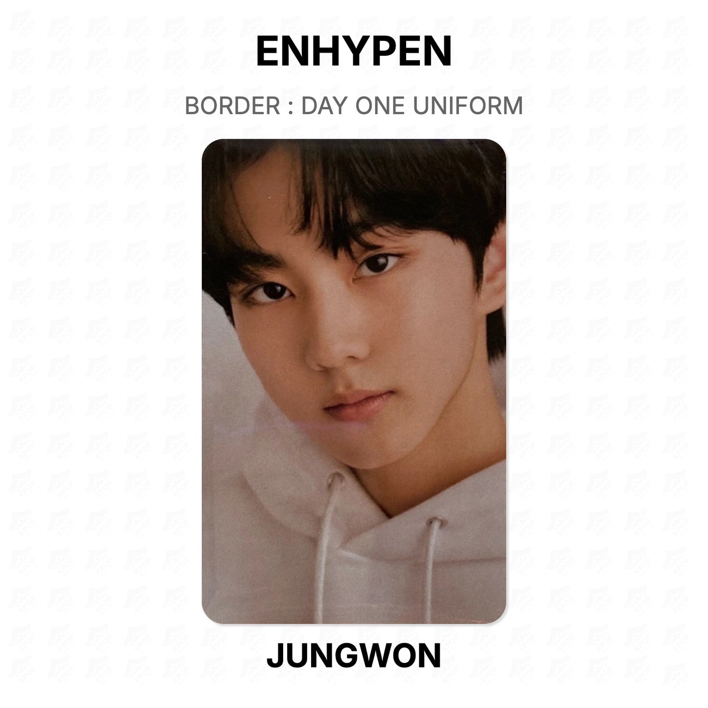 ENHYPEN BORDER : DAY ONE UNIFORM Official Photocard