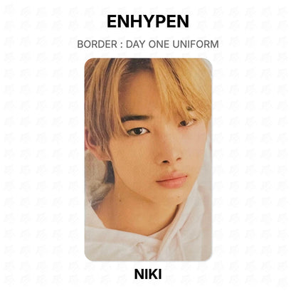 ENHYPEN BORDER : DAY ONE UNIFORM Official Photocard