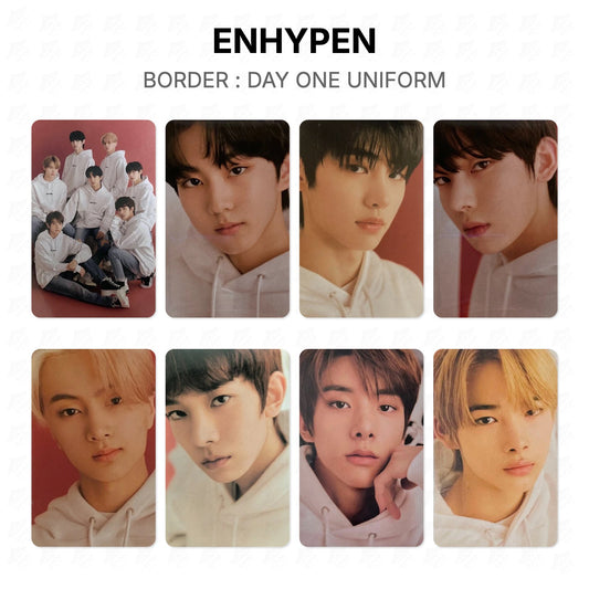 ENHYPEN BORDER : DAY ONE UNIFORM Official Photocard