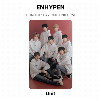 ENHYPEN BORDER : DAY ONE UNIFORM Official Photocard