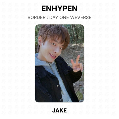 ENHYPEN BORDER : DAY ONE WEVERSE Official Photocard