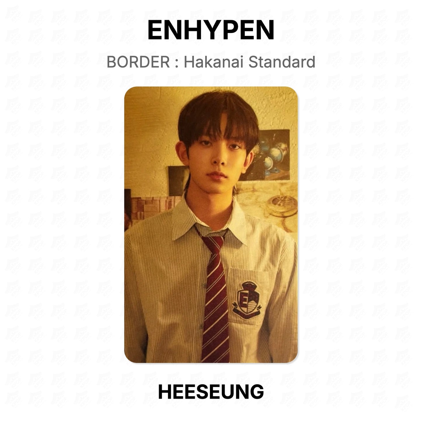 ENHYPEN BORDER : Hakanai Standard Official Photocard