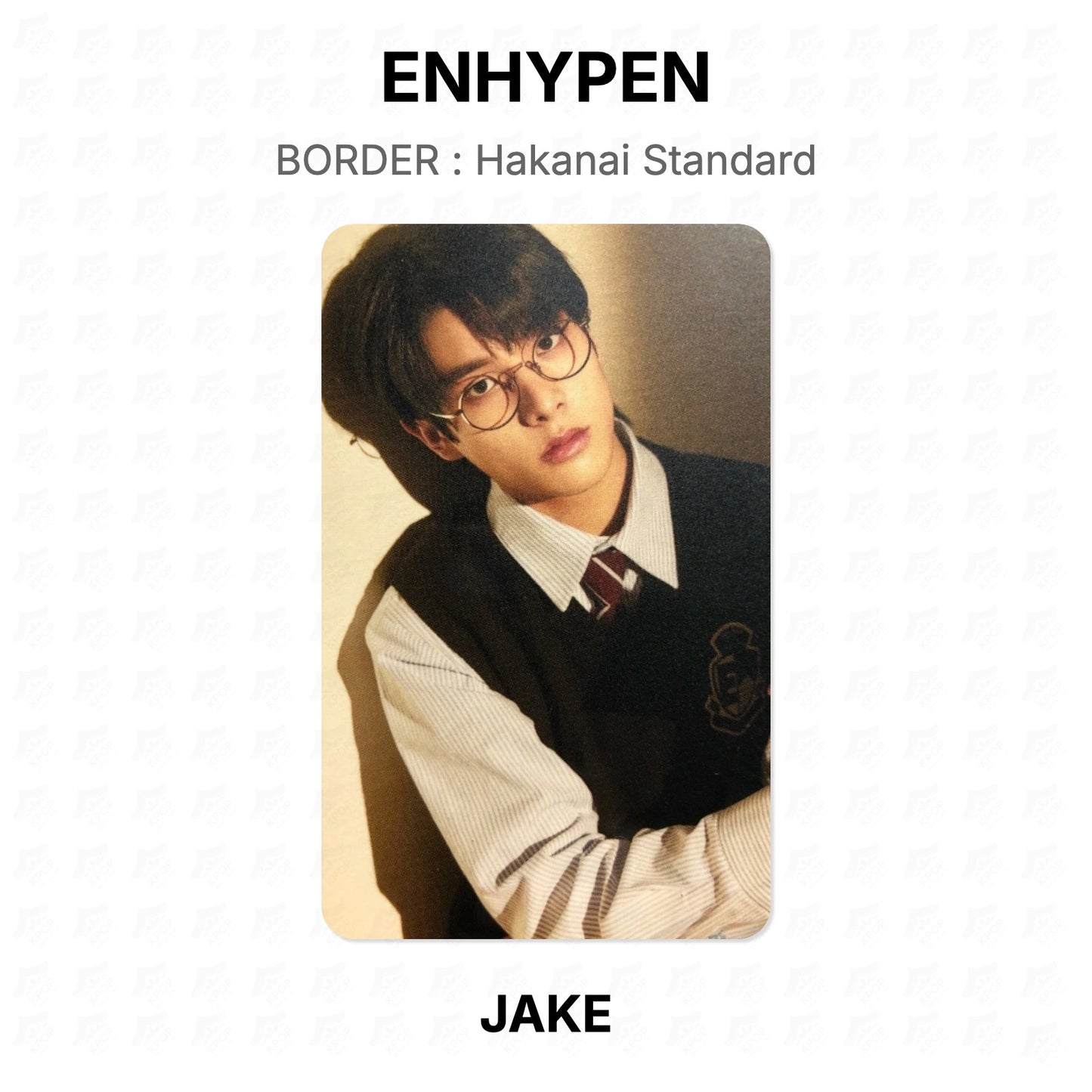 ENHYPEN BORDER : Hakanai Standard Official Photocard