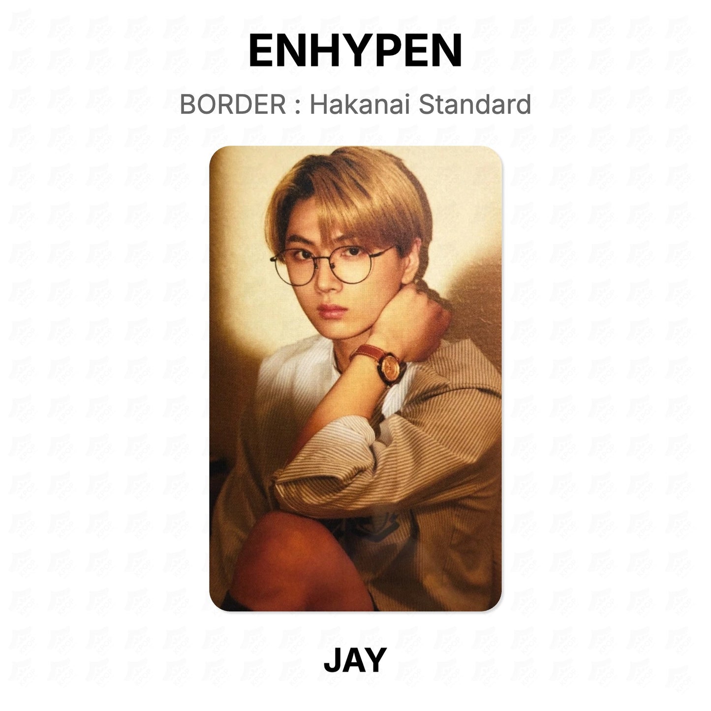 ENHYPEN BORDER : Hakanai Standard Official Photocard