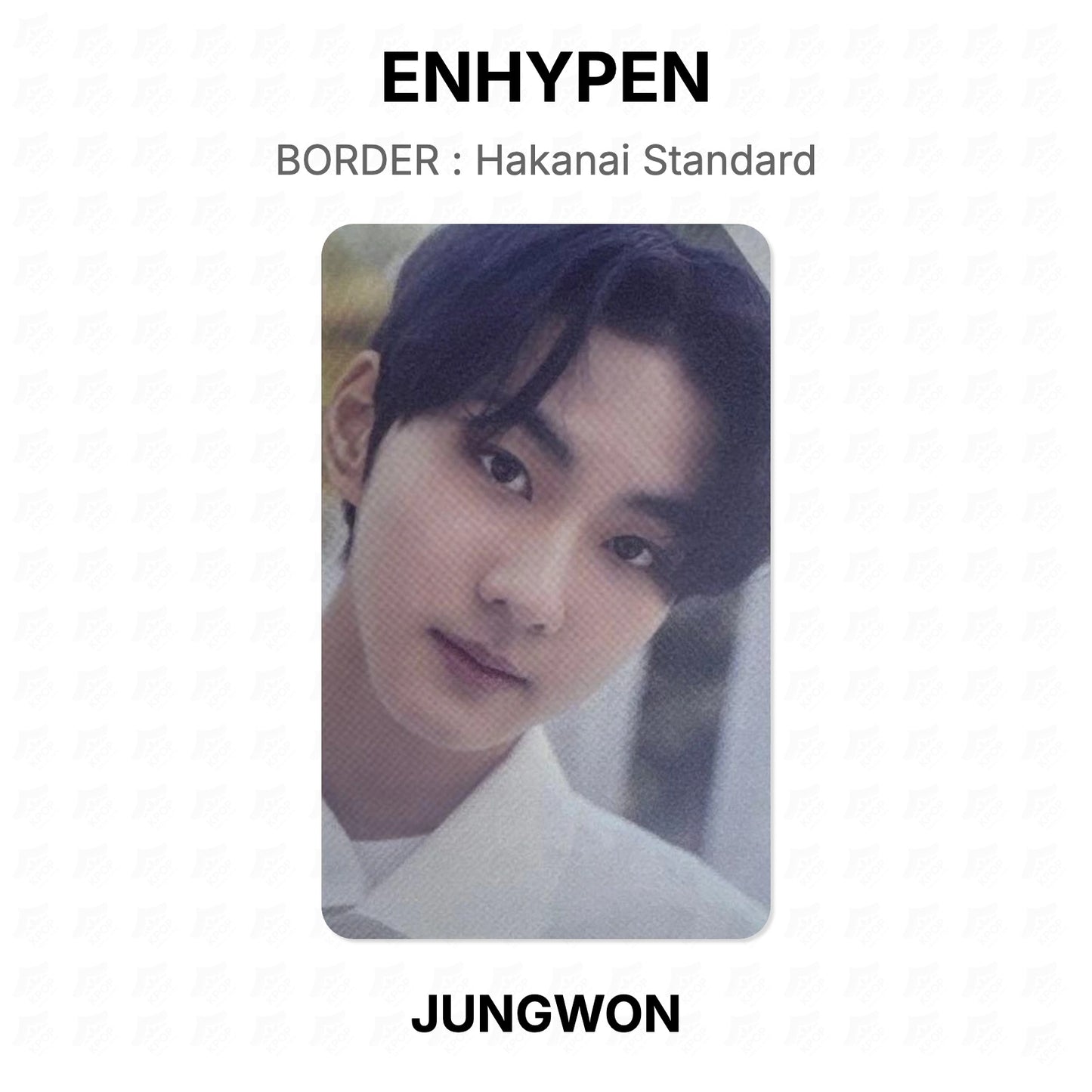 ENHYPEN BORDER : Hakanai Standard Official Photocard