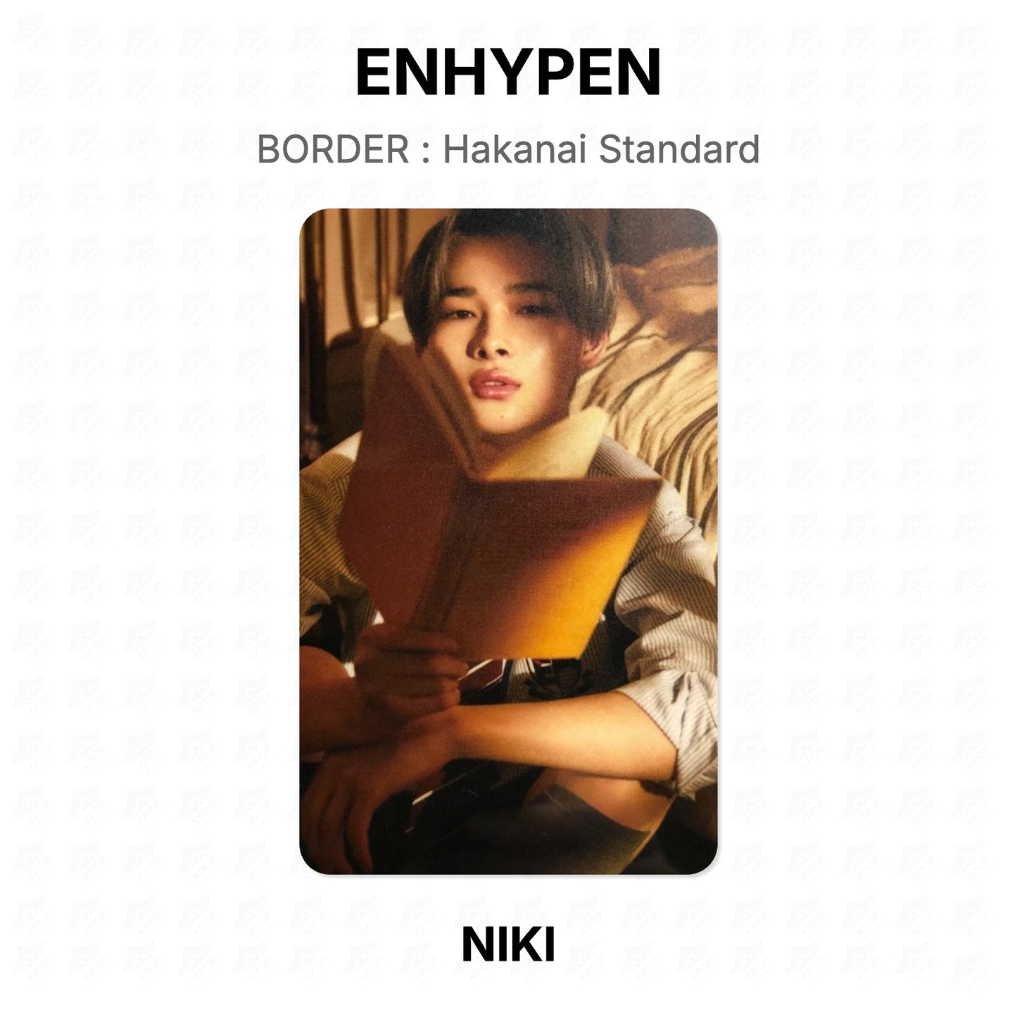 ENHYPEN BORDER : Hakanai Standard Official Photocard