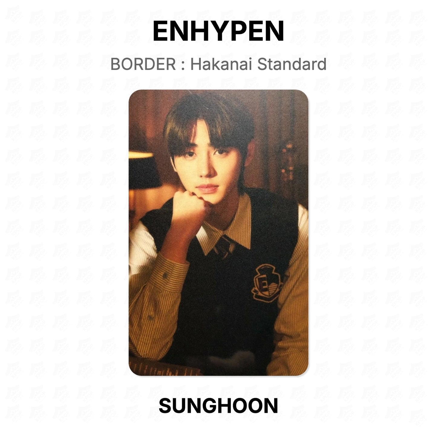 ENHYPEN BORDER : Hakanai Standard Official Photocard