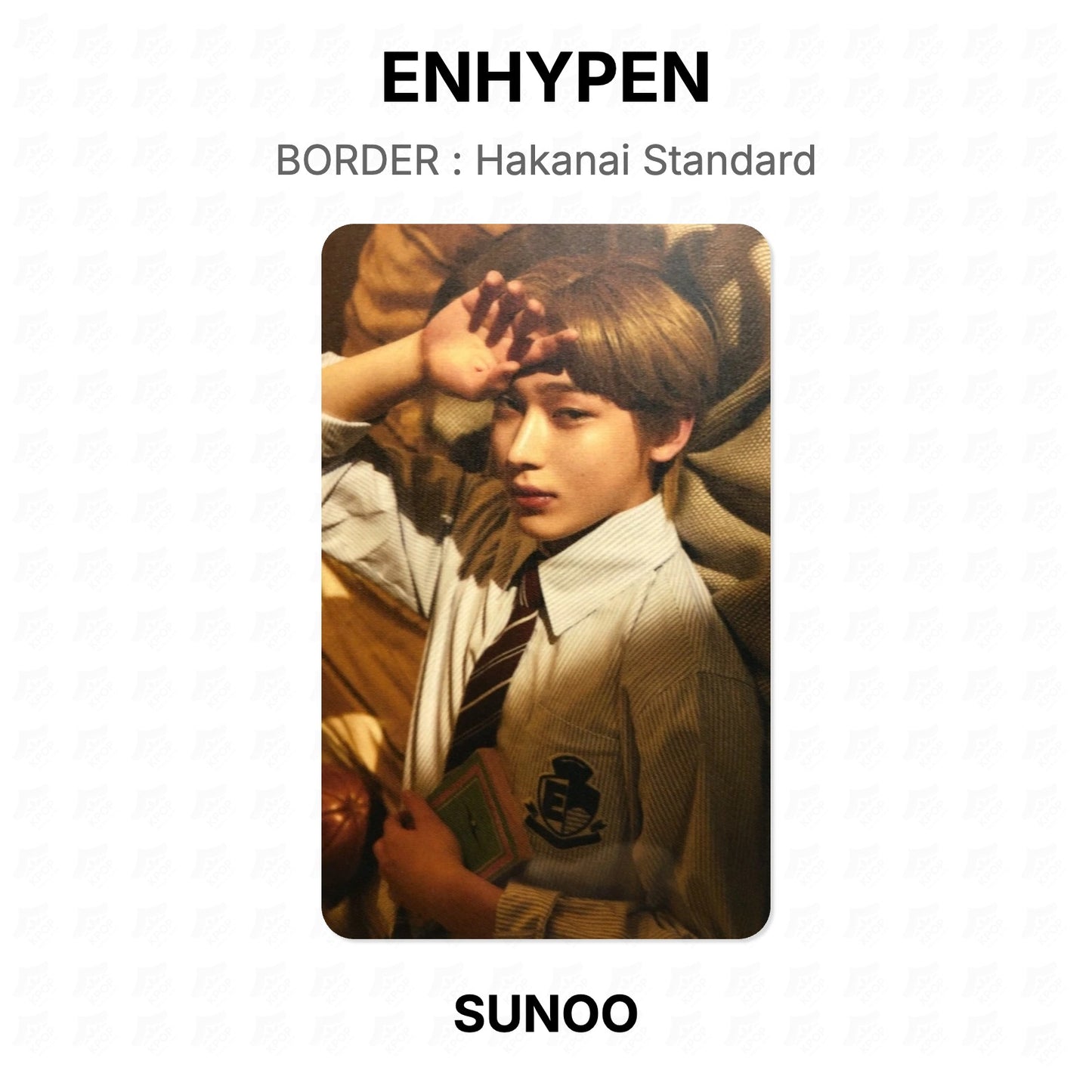 ENHYPEN BORDER : Hakanai Standard Official Photocard