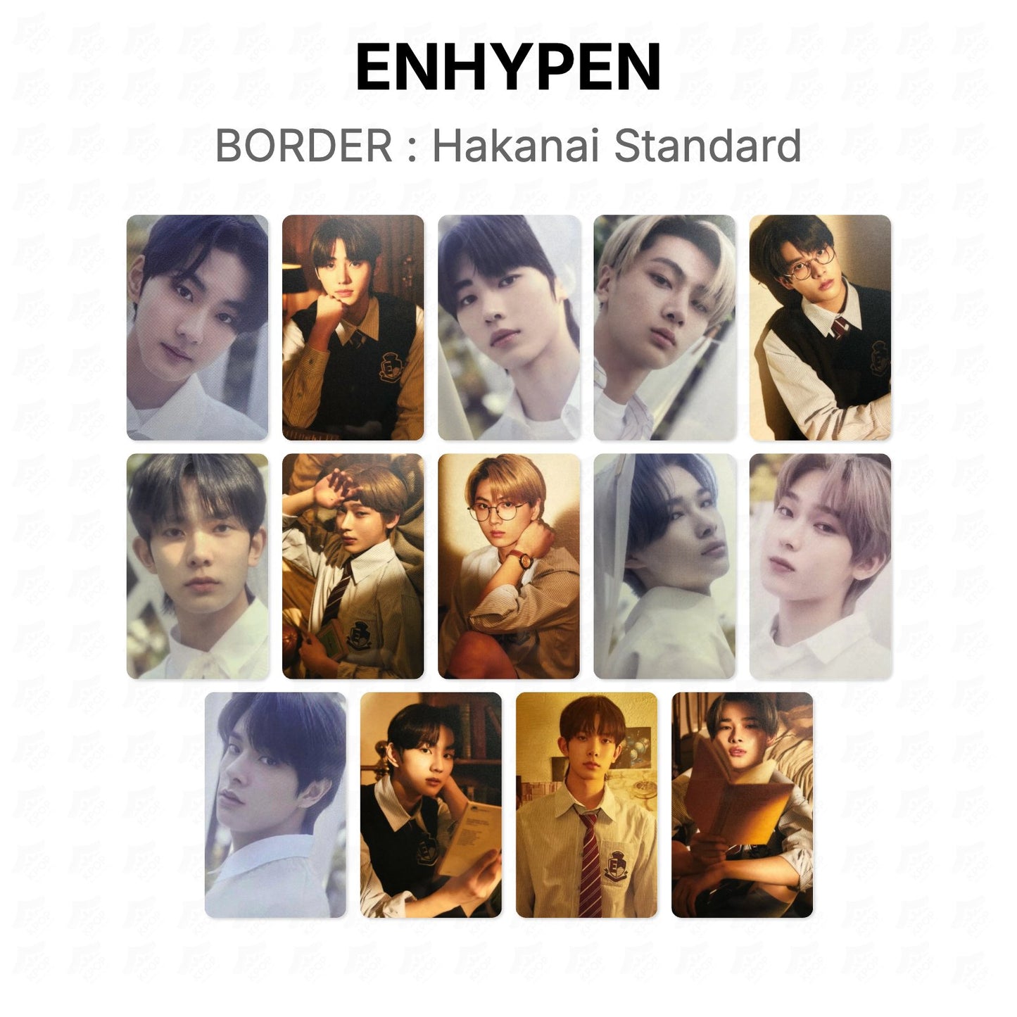 ENHYPEN BORDER : Hakanai Standard Official Photocard