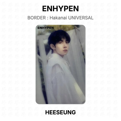 ENHYPEN BORDER : Hakanai UNIVERSAL Official Photocard