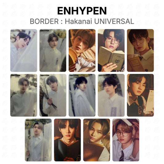 ENHYPEN BORDER : Hakanai UNIVERSAL Official Photocard