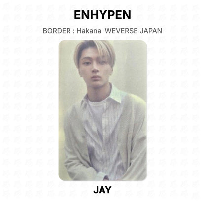 ENHYPEN BORDER : Hakanai WEVERSE JAPAN Official Photocard