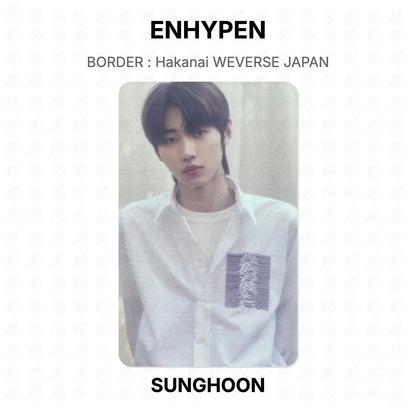 ENHYPEN BORDER : Hakanai WEVERSE JAPAN Official Photocard