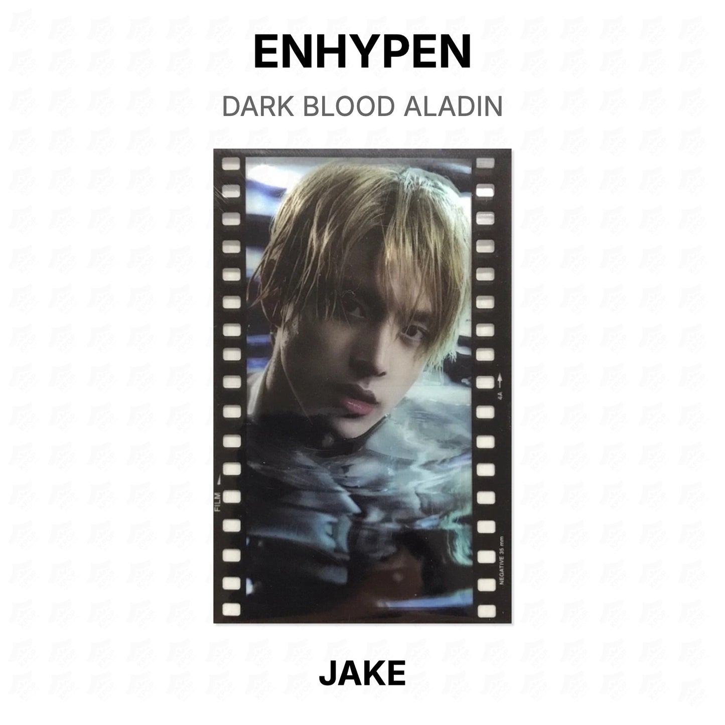ENHYPEN DARK BLOOD ALADIN Offizielle Fotokarte