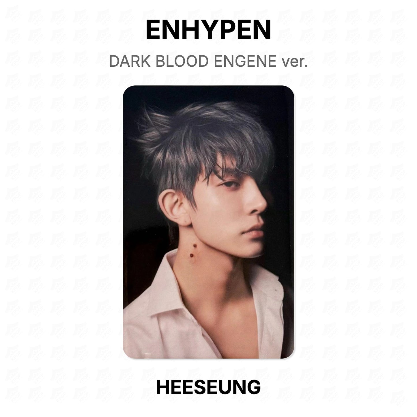 ENHYPEN DARK BLOOD ENGENE ver. Official Photocard
