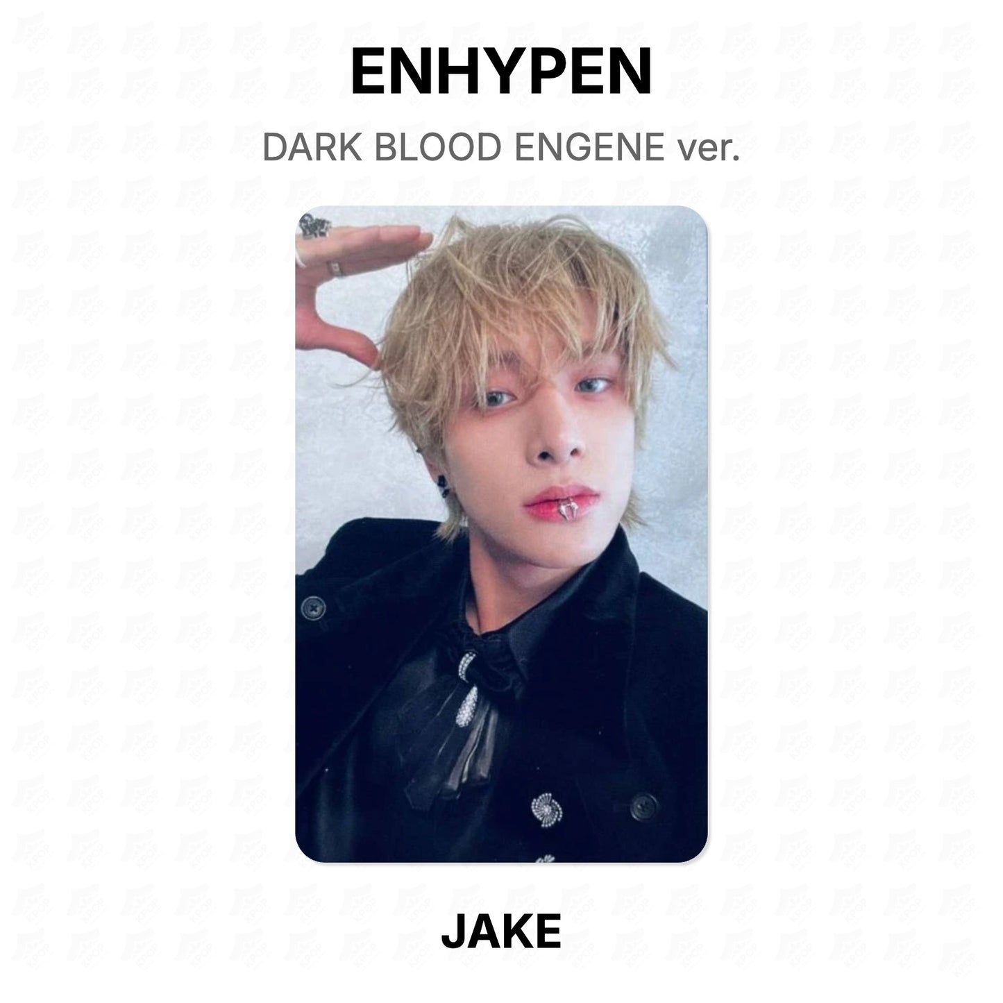 ENHYPEN DARK BLOOD ENGENE ver. Official Photocard