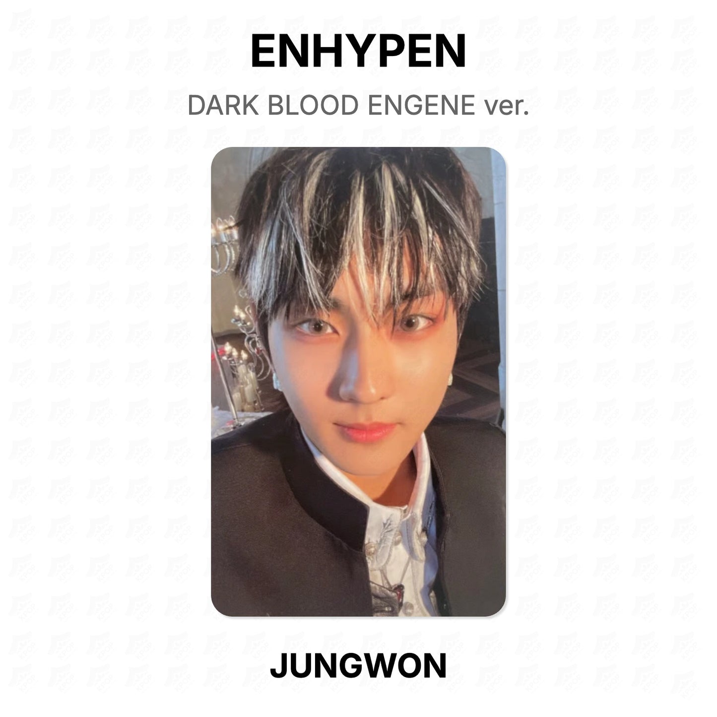 ENHYPEN DARK BLOOD ENGENE ver. Official Photocard
