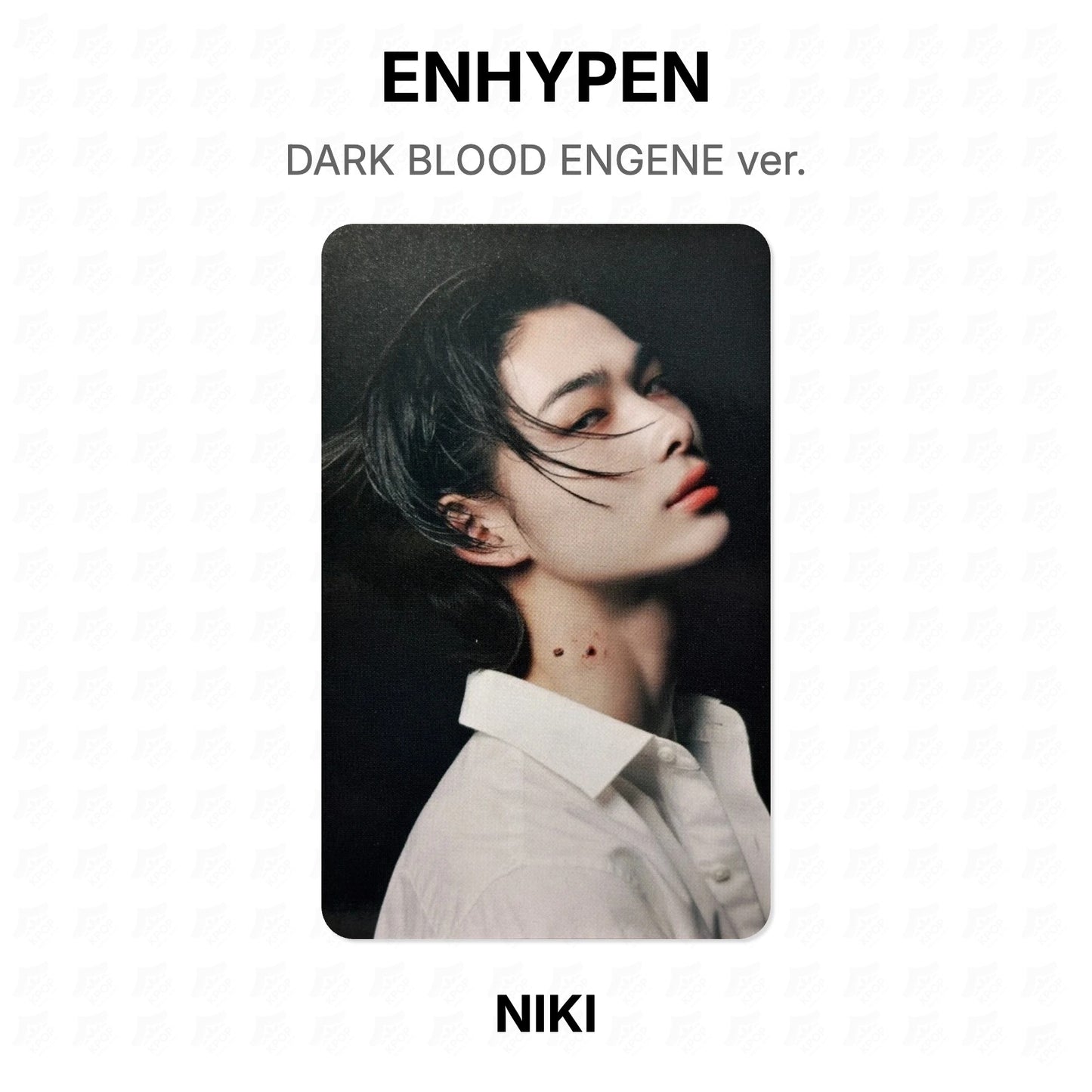 ENHYPEN DARK BLOOD ENGENE ver. Official Photocard