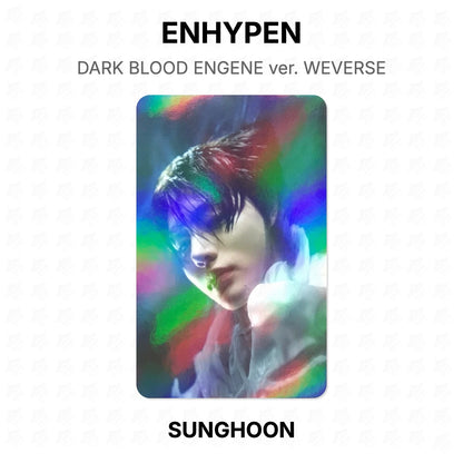 ENHYPEN DARK BLOOD ENGENE ver. WEVERSE Official Photocard