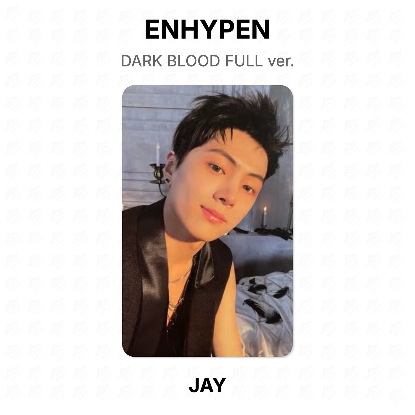 ENHYPEN DARK BLOOD FULL ver. Official Photocard