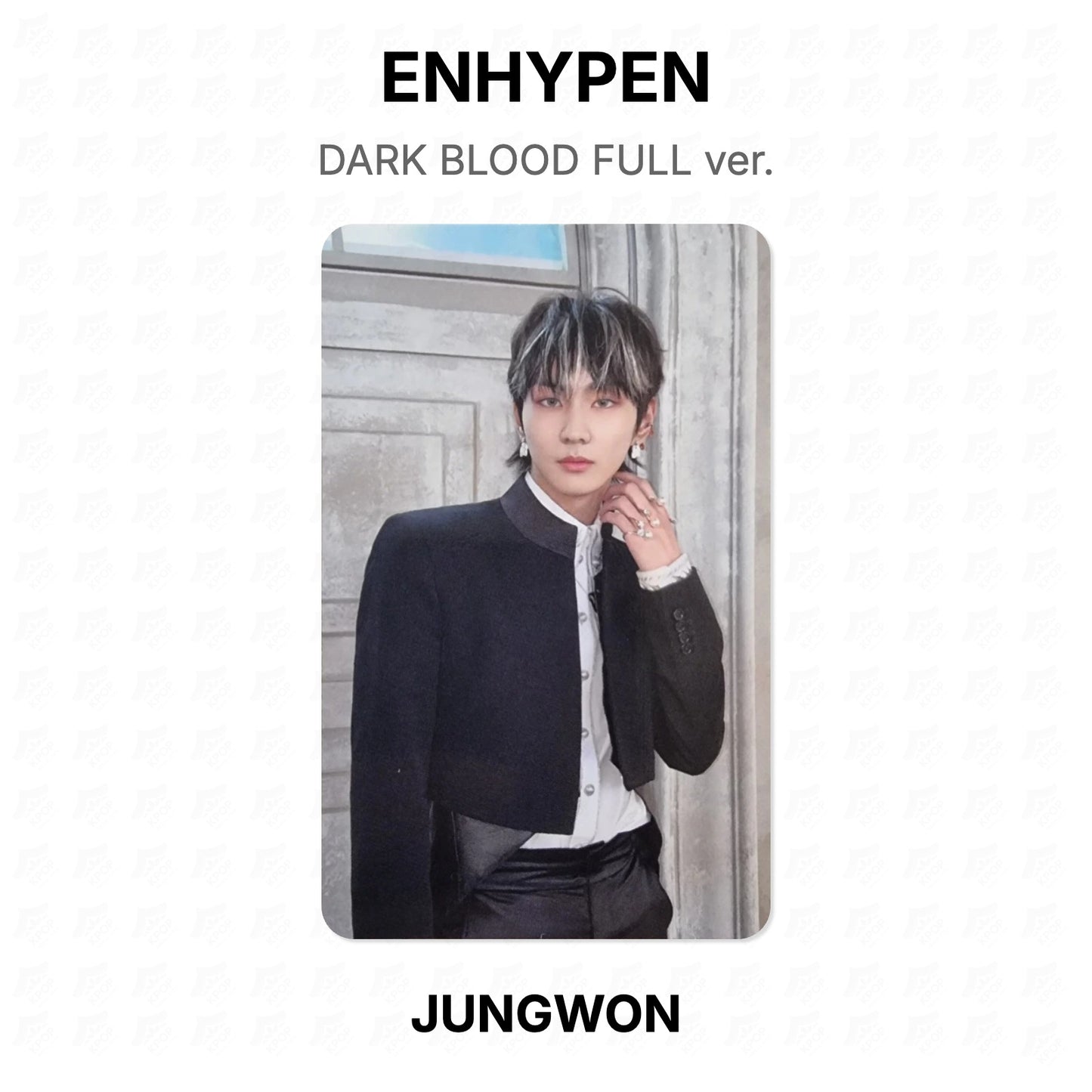ENHYPEN DARK BLOOD FULL ver. Official Photocard