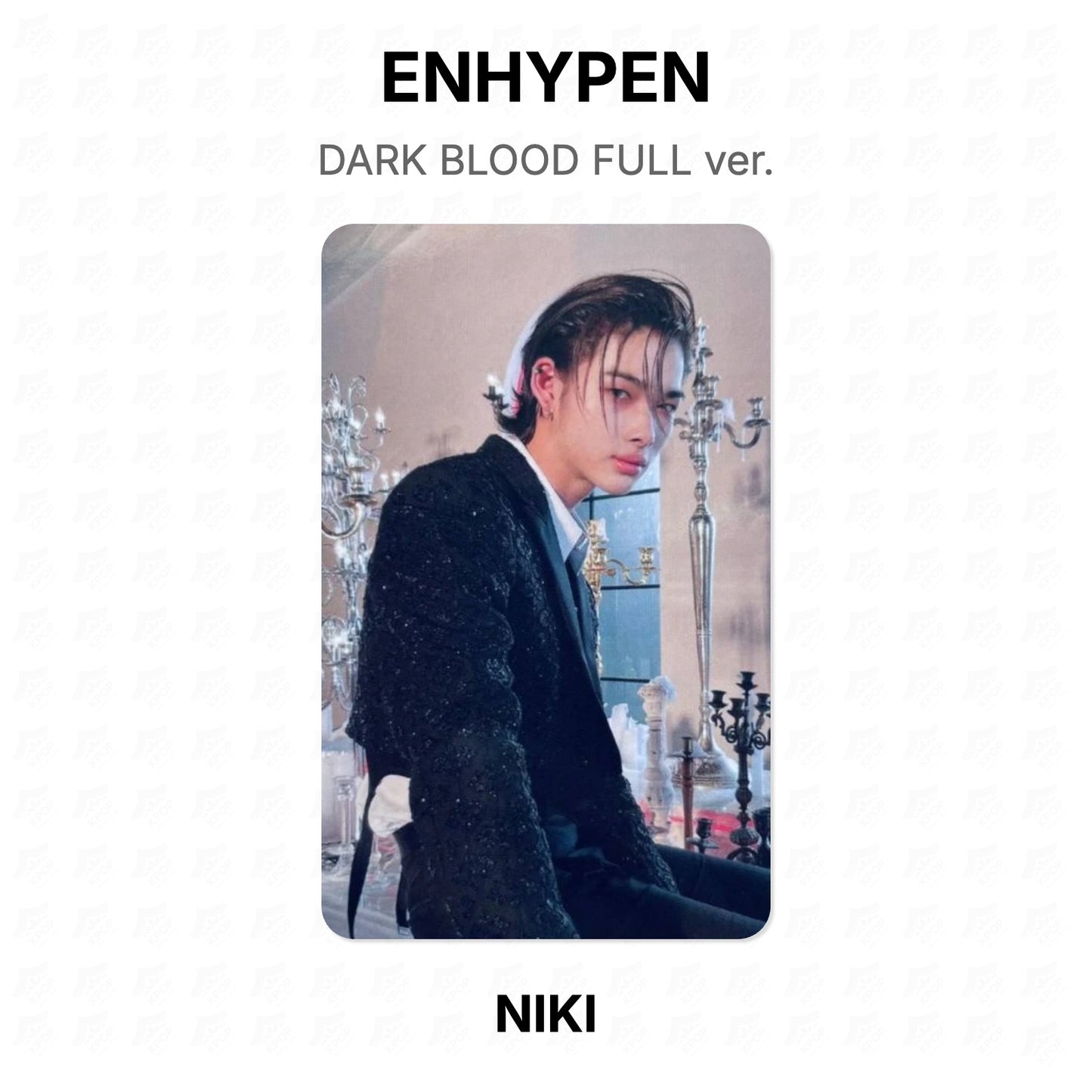 ENHYPEN DARK BLOOD FULL ver. Official Photocard