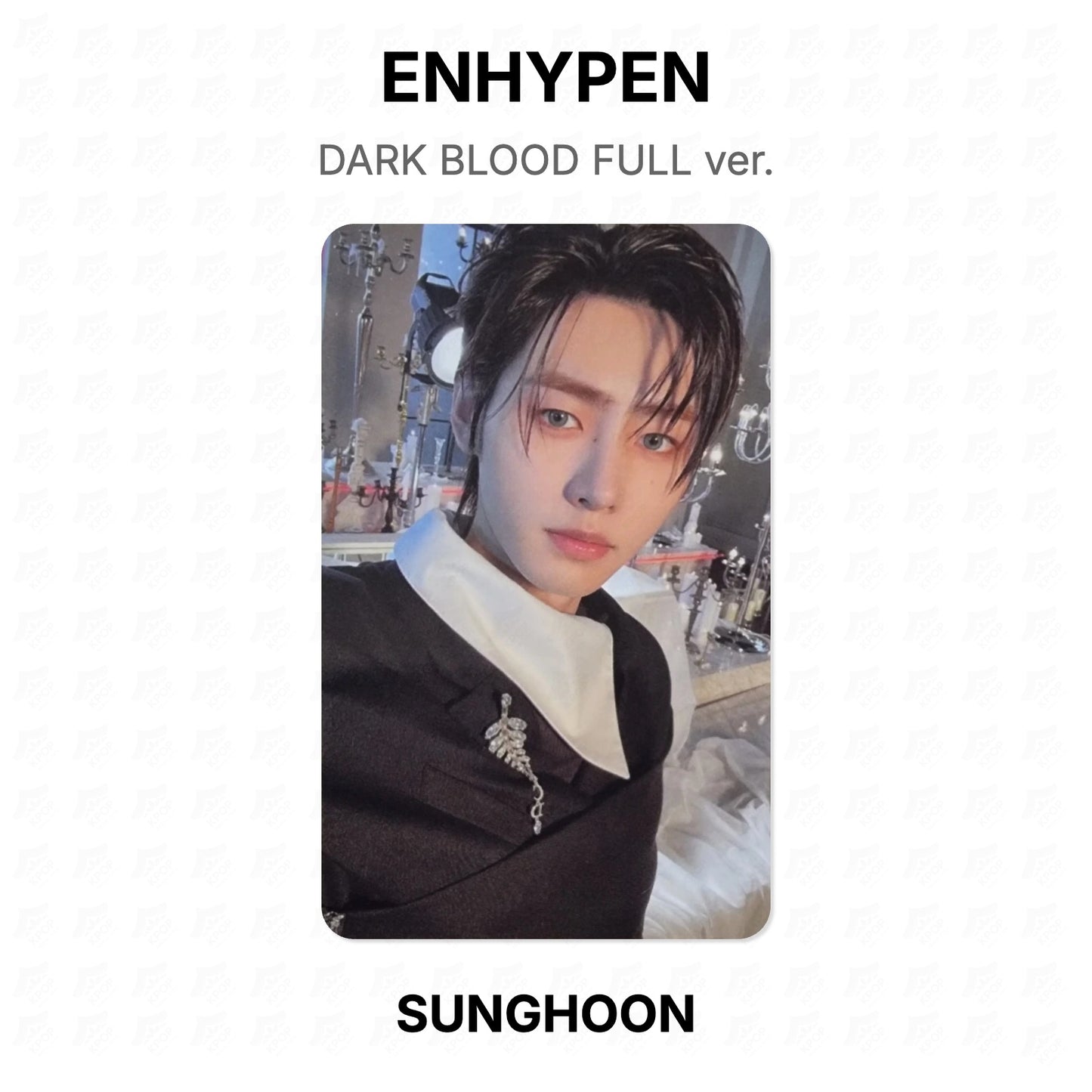 ENHYPEN DARK BLOOD FULL ver. Official Photocard