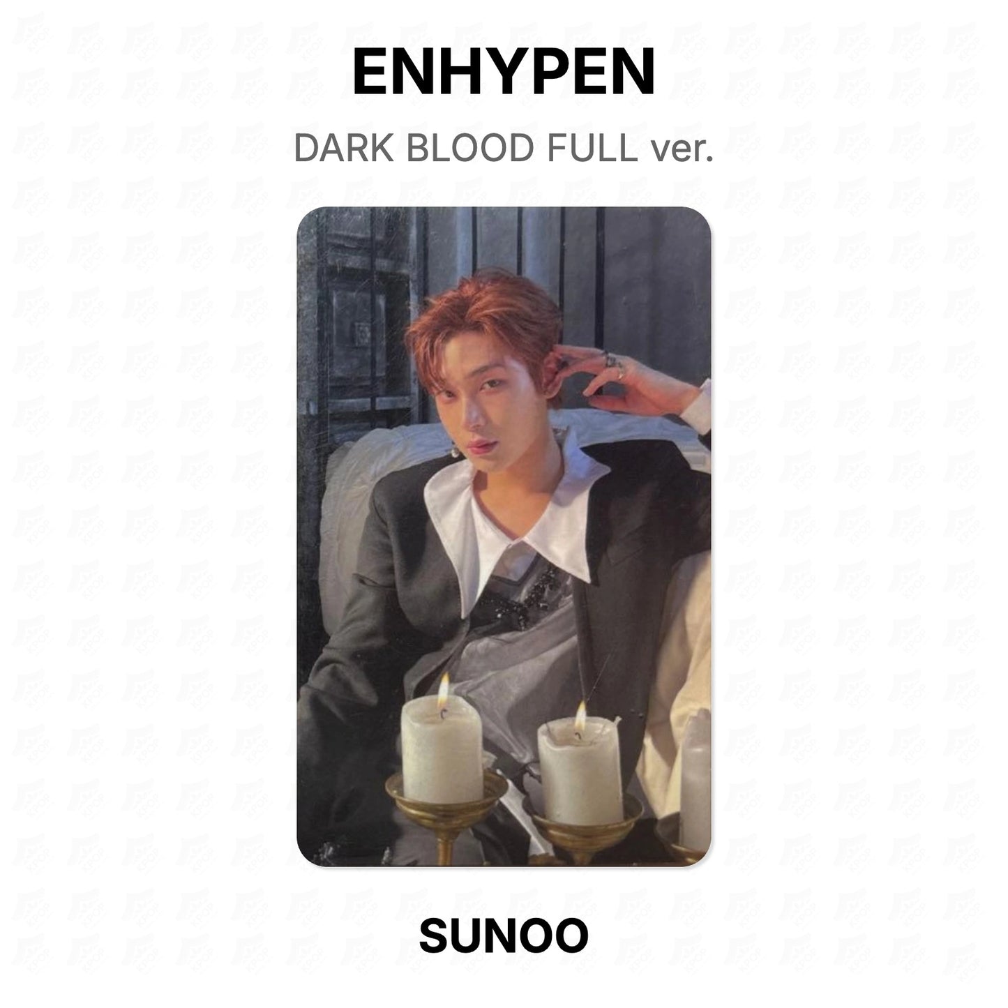 ENHYPEN DARK BLOOD FULL ver. Official Photocard