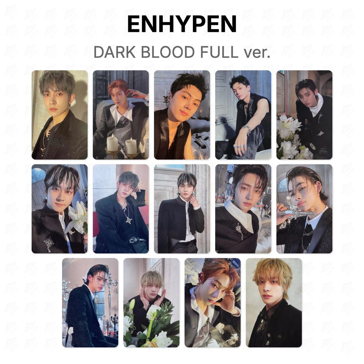 ENHYPEN DARK BLOOD FULL ver. Official Photocard