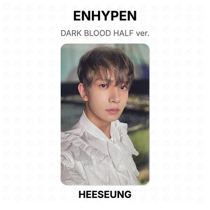 ENHYPEN DARK BLOOD HALF ver. Official Photocard